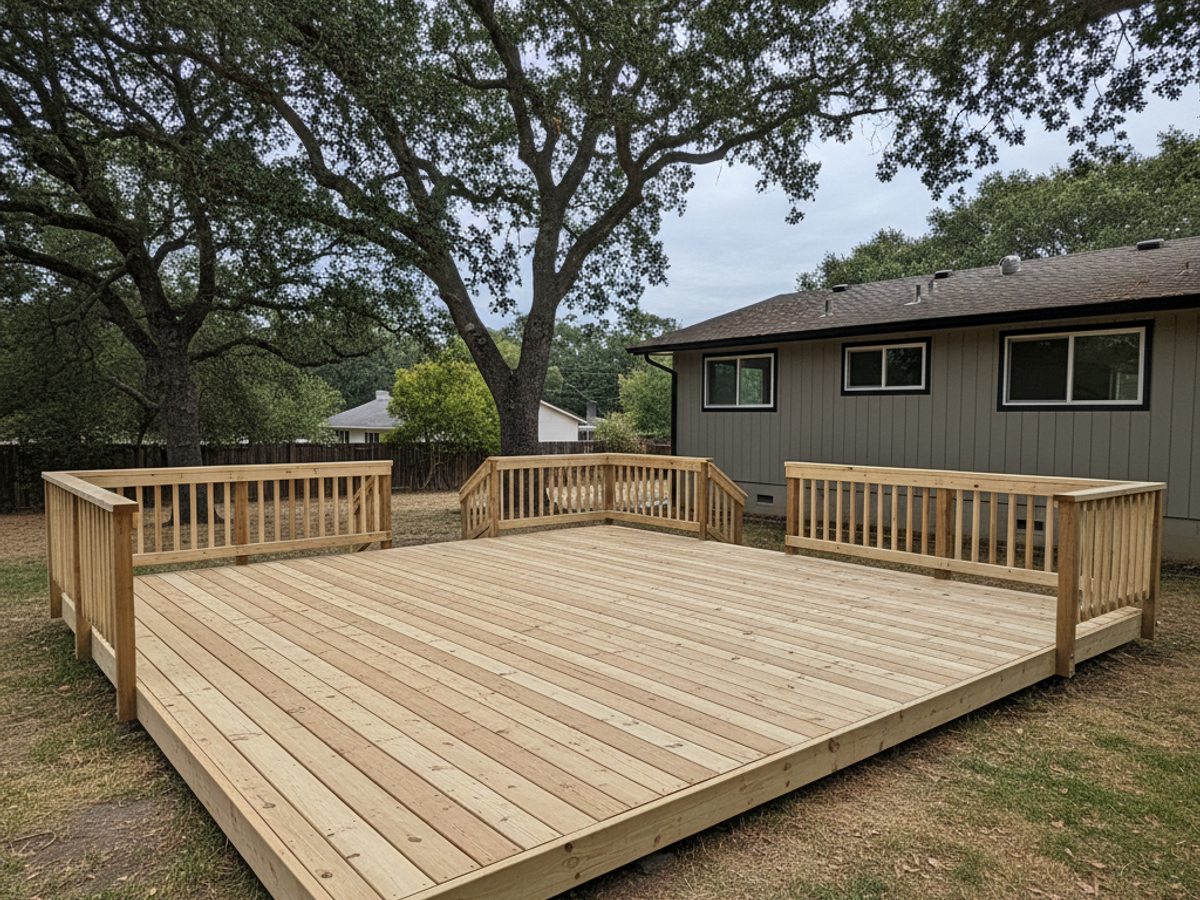 Deck Framing & Structural Repair completed by Elite Deck Solutions in Rialto, CA